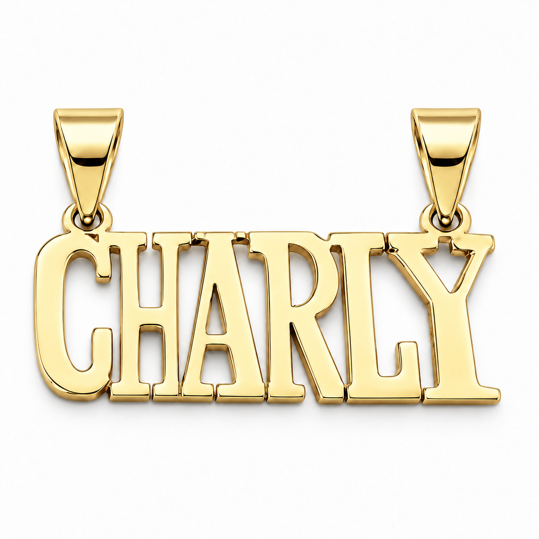 Handmade Sterling Silver Custom Nameplates