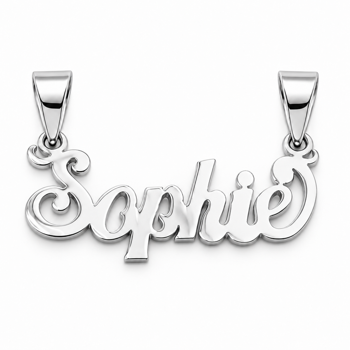 Handmade Sterling Silver Custom Nameplates