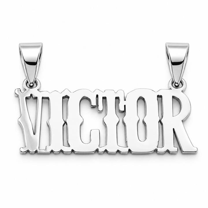 Handmade Sterling Silver Custom Nameplates