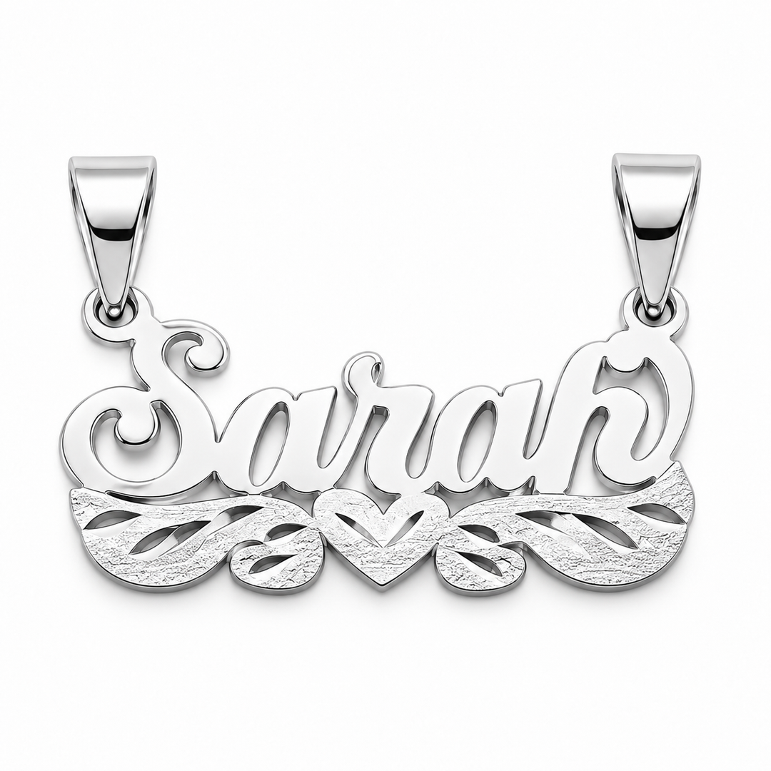 Handmade Sterling Silver Custom Nameplates