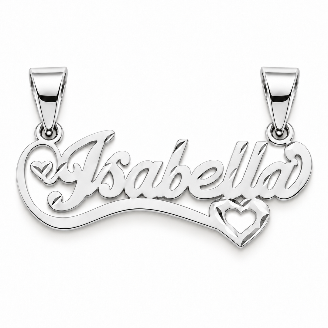 Handmade Sterling Silver Custom Nameplates