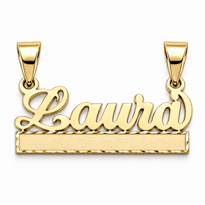 Handmade Sterling Silver Custom Nameplates