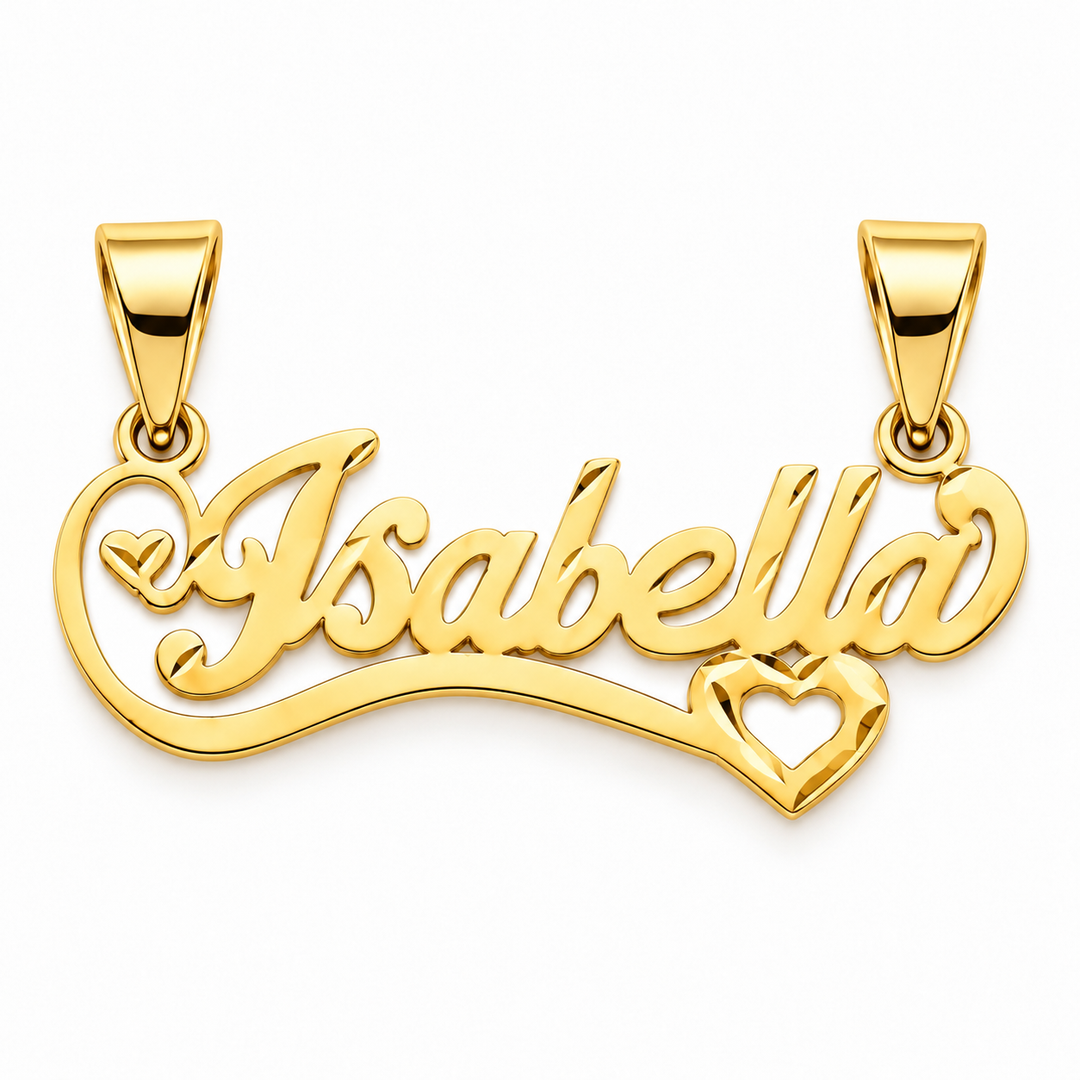 Handmade Sterling Silver Custom Nameplates