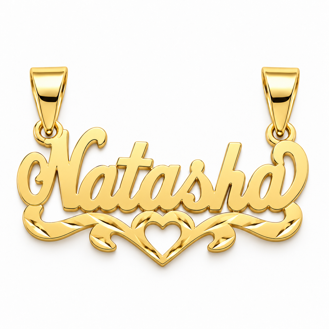 Handmade Sterling Silver Custom Nameplates