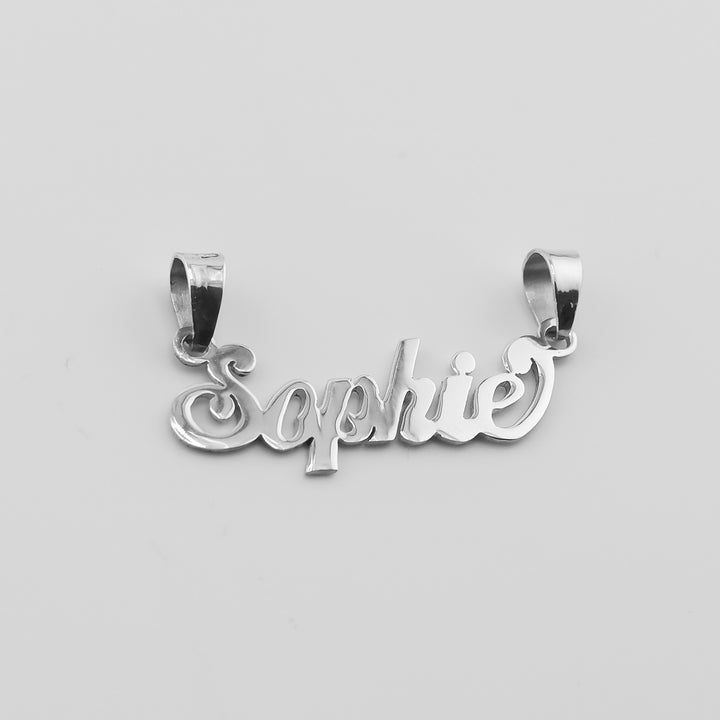 Handmade Sterling Silver Custom Nameplates