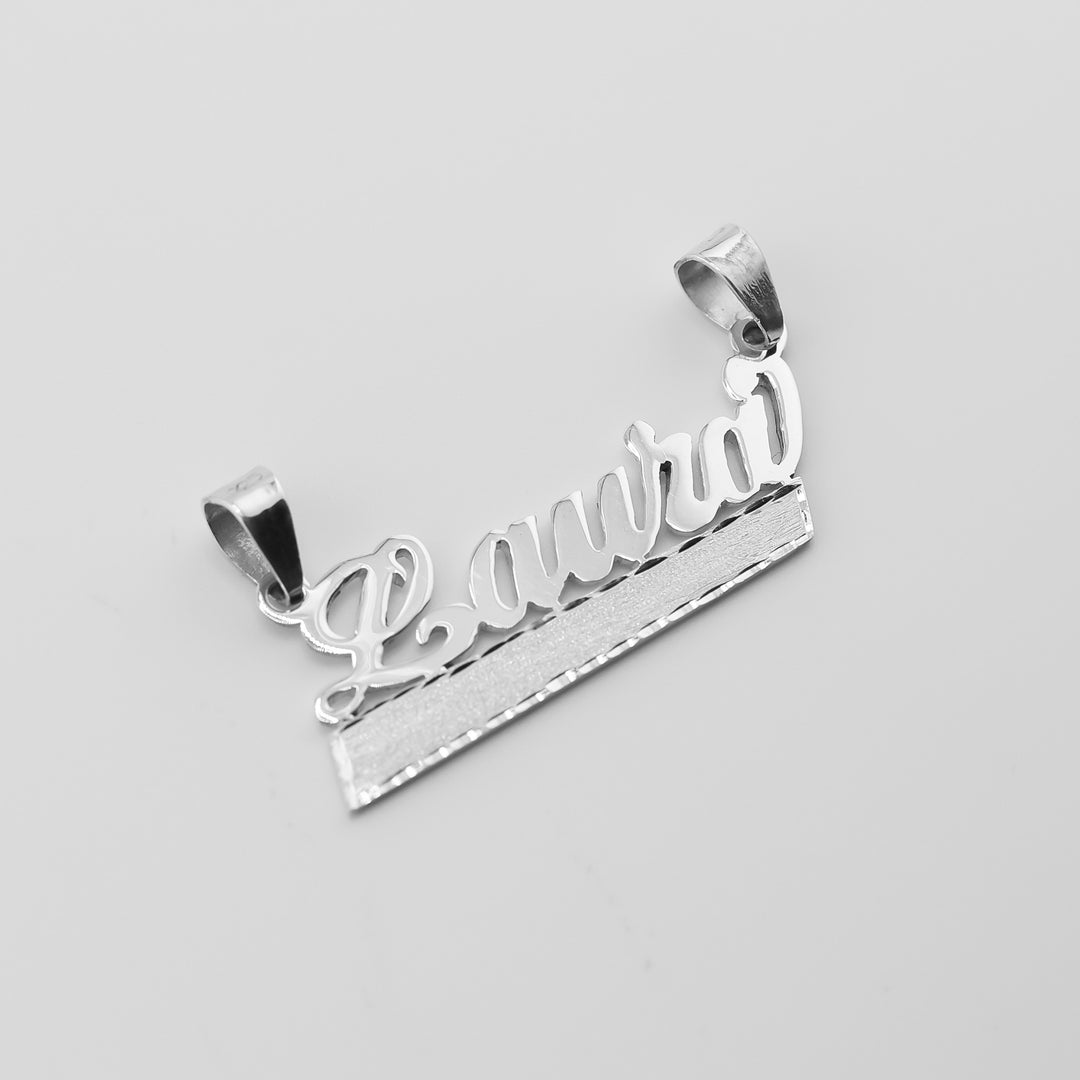 Handmade Sterling Silver Custom Nameplates