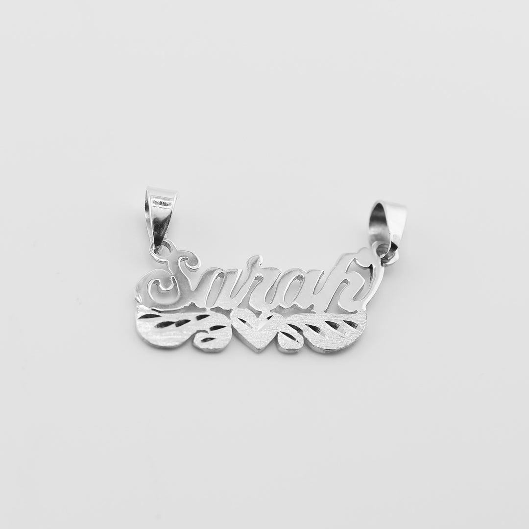 Handmade Sterling Silver Custom Nameplates