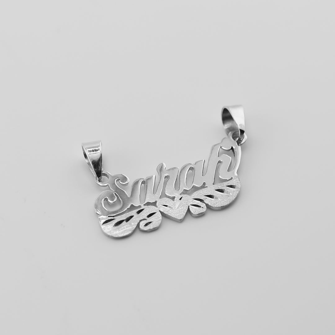 Handmade Sterling Silver Custom Nameplates