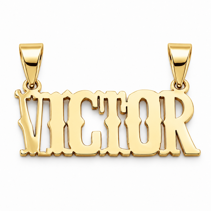Handmade Sterling Silver Custom Nameplates