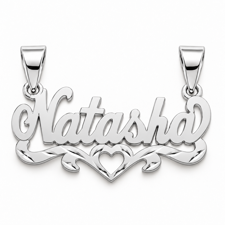 Handmade Sterling Silver Custom Nameplates