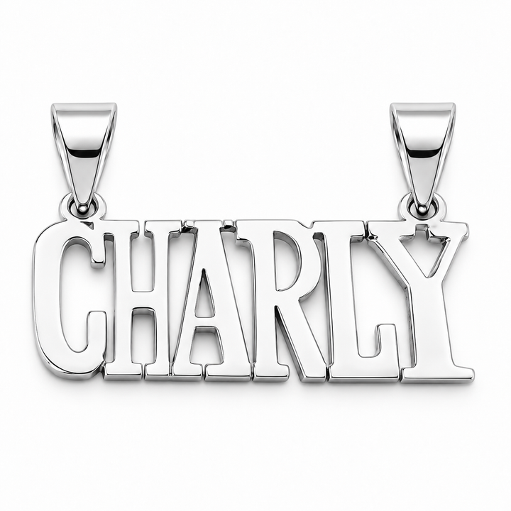 Handmade Sterling Silver Custom Nameplates