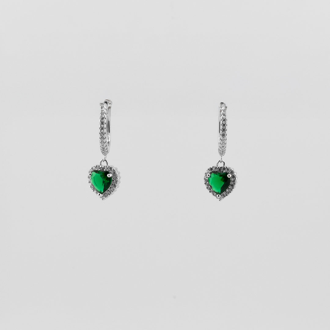 Sterling Silver Heart Earrings