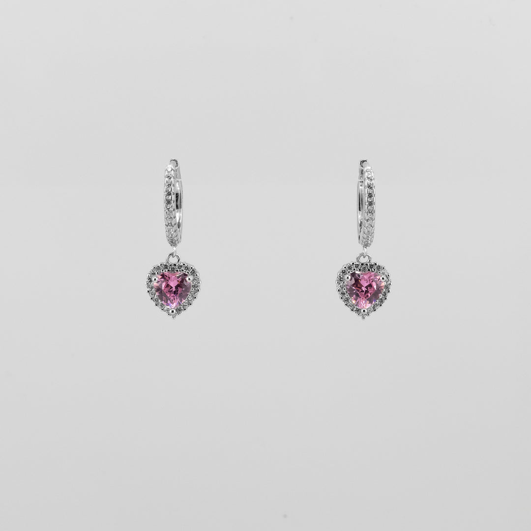 Sterling Silver Heart Earrings