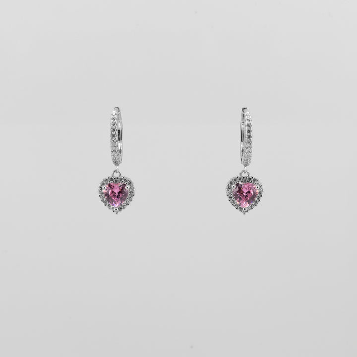 Sterling Silver Heart Earrings