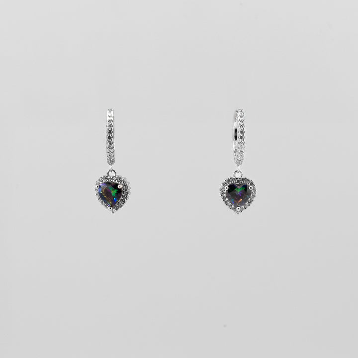 Sterling Silver Heart Earrings